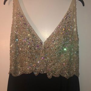 Black long formal dress